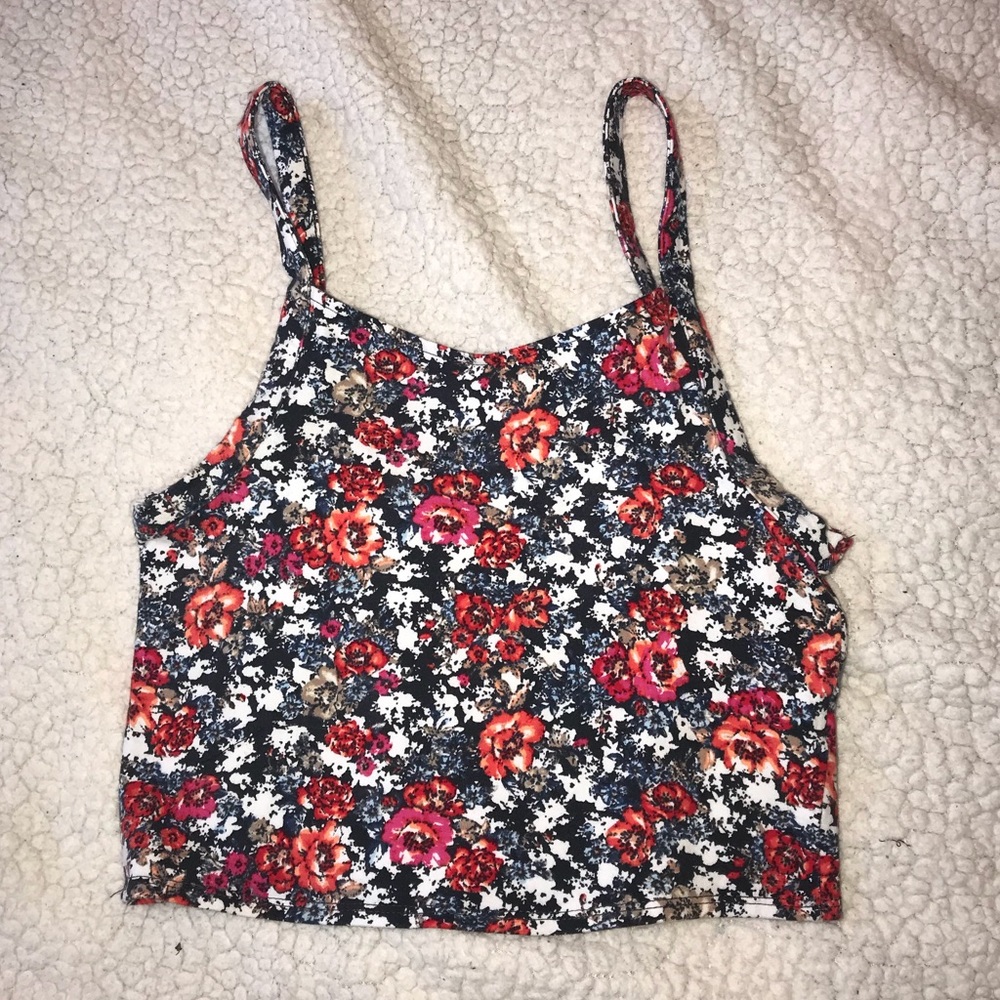 Floral Crop Top
